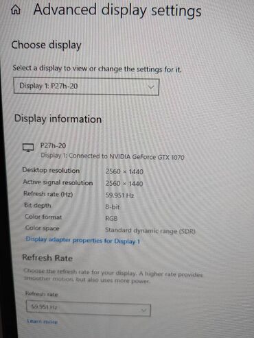 Monitori: Lenovo IPS monitor 27" 2K Prodajem vrhunski monitor Lenovo — 17