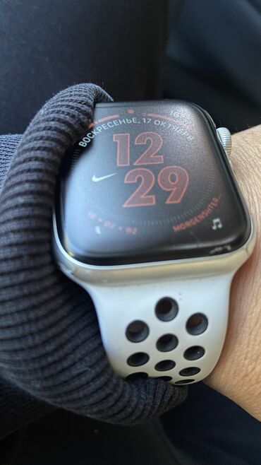 часы tokdis цена: Apple watch Nike edition 44мм 6-серии .Абсолютно всё работает.always