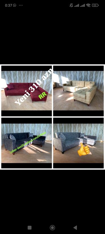 avanqart mebeller: Угловой диван, Новый, Раскладной, С подъемным механизмом, Набук, Бесплатная доставка