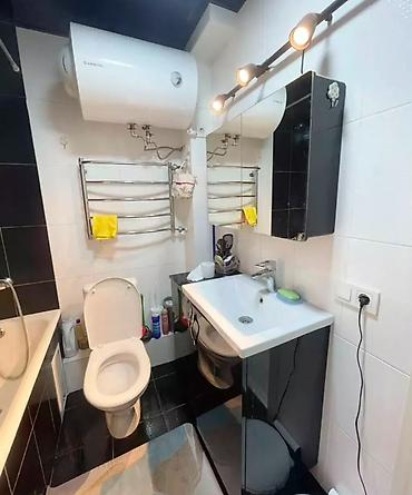 flat osh: 1 комната, 33 м², 5 мкр 104 серия, 3 этаж, Свежий ремонт — 2