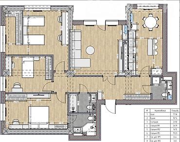 сон куль: 4 комнаты, 191 м², Индивидуалка, 2 этаж, ПСО (под самоотделку) — 9