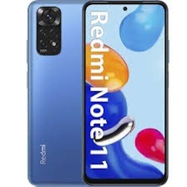 irşad redmi note 9: Xiaomi Redmi Note 11, 64 GB, rəng - Mavi, 
 Face ID, İki sim kartlı, Barmaq izi