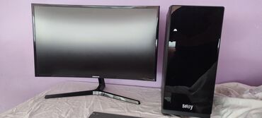 Masaüstü kompüterlər və iş stansiyaları: Güclü oyun və iş stansiyası + 27" Samsung monitor ( Tek keys istəyən — 1