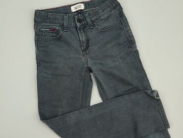 jeansy z cyrkoniami allegro: Jeans, 8 years, 128, condition - Perfect