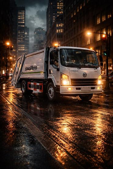 Мусоровоз Shacman/SAGMOTO X9 Модель шасси: SX5163ZYSE2Y14B3810 Тип