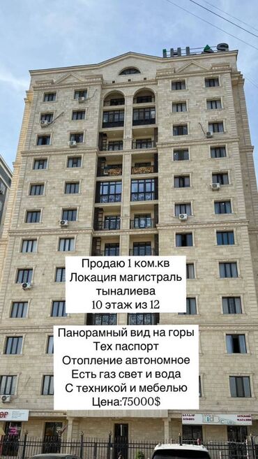 Офисы: 1 комната, 40 м², Элитка, 10 этаж, Евроремонт