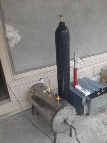 оборудование для шаурма: Газ вода Камплекте Бк кандитцанер Бочка 100 л 1 шт колба Смистител