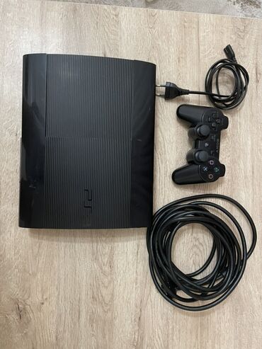 playstation 5 disksiz: Sony PlayStation 3 (PS3 Super Slim) oyun konsolu dəsti Paketə