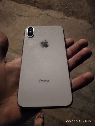 apple ноутбук бу: IPhone X, 64 ГБ, Белый, Face ID