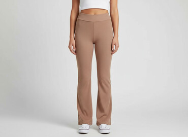 zara woskowane spodnie: Leggings Elegant for women, size S