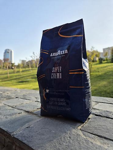мед: Lavazza Super Crema – qəhvə Coffee dənələri, 1 kq — 2
