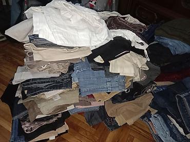 obuca perla: Farmerice pantalone 
150 komada 
cena za sve 200e — 3
