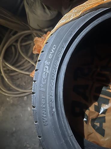 Шины: Шины 235 / 40 / R 18, Зима, Б/у, Комплект, Легковые, Корея, Hankook — 3