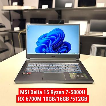 Ноутбуки MSI: Игровой, Б/у, AMD Ryzen 7, ОЗУ, RAM: 16 ГБ — 1