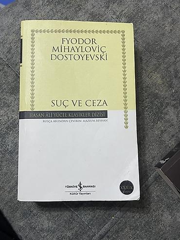 turk sekiller: Məhsul: Kitab – “Suç ve Ceza” (Fyodor Mihayloviç Dostoyevski) - Nəşr — 1