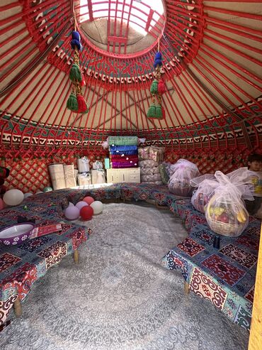 Аренда юрт: Аренда юрты, Каркас Деревянный, 75 баш, Казан, Самовар, С полом — 5