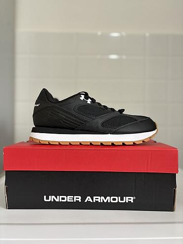 armour: Мужские кроссовки, 40.5, Under Armour, Новый, цвет - Черный, Самовывоз, Платная доставка — 1