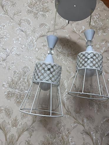 mişura işıq: Çılçıraq, 2 lampa, Metal — 2