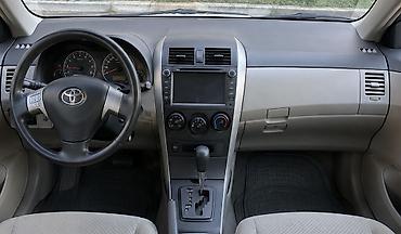 Toyota corolla 2007-2010 modellərə uyğun zavod şitə tam oturan monitor