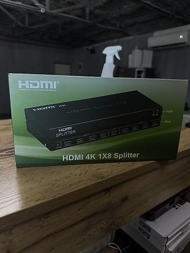 восемь: HDMI 4K 1x8 Splitter — распределитель сигнала HDMI с одним входом и — 1