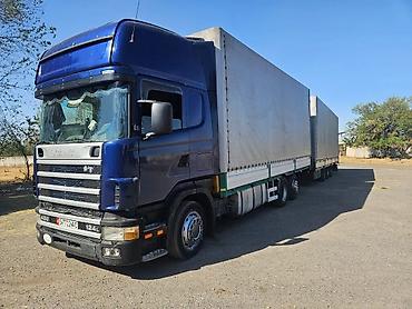 Тягач, Scania, 2004 г., Тентованный