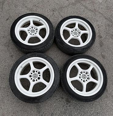 et30: Колеса в сборе 215 / 45 / R 17, Лето, Б/у, Комплект, Легковые, Литые, отверстий - 4 — 3