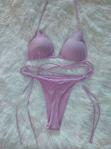 Kupaći kostimi: S (EU 36), Likra, Jednobojni, bоја - Crvena — 8