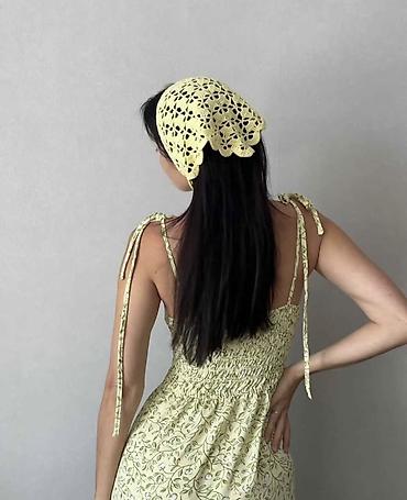 Məhsul: Əl işıqlı toxunma bandana/baş yaylığı - Model: Üçbucaq