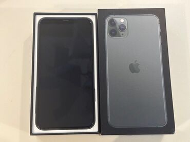 pixel 7 pro: IPhone 11 Pro Max, 256 GB, Space Gray, Zəmanət, Face ID