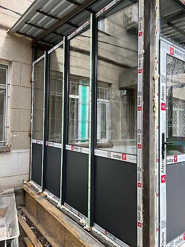 argus security systems: Алюминиевое окно на заказ, Тип окна: Панорамные, Платная установка, Без рассрочки — 3