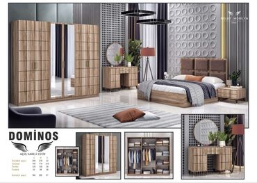 kafel metlax dizayn: İkinəfərlik çarpayı, Dolab, Termo, 2 tumba, Türkiyə, Yeni