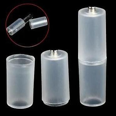 Baterije: Adapter za baterije AAA u AA 4/1 T-22 NOVO. Opis proizvoda: 4 kom AAA — 16