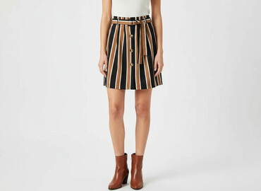 żółta spódnice w kratę: Primark, Spódnica damska, rozmiar 2XS