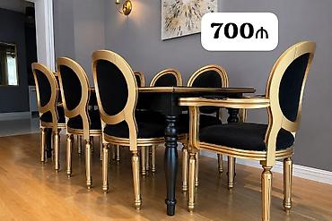 Digər mebel: Masa dəsti satılır 700₼. 8 oturcağı var.Ünvan İnqlab. 0250. Fatimə99 — 1