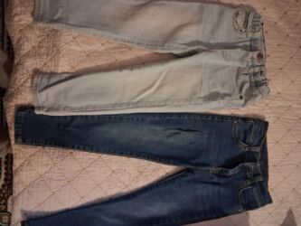 qiz geyimi: Cins şalvar, Qız üçün, 5 - 6 yaş