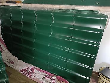 Dam örtükləri: Metal dam örtükləri, rəng - Yaşıl — 2