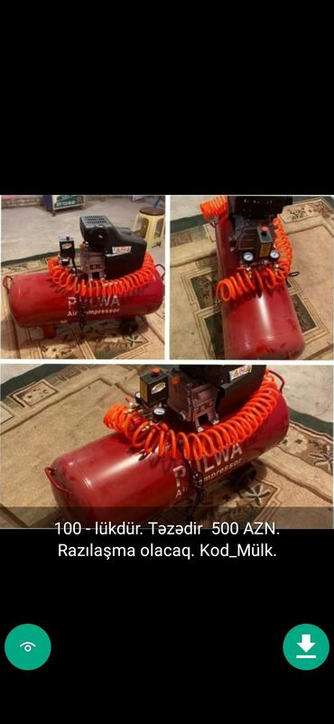 Avtomobil kompressorları və nasosları: Hava Kompresoru su kompresoru Şekillerde qiymətlər məlumatlar unvan — 13