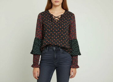 tanie bluzki boho: Women's blouse, size S