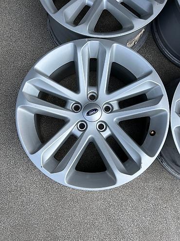 Диски: Литые Диски R 18 Комплект, отверстий - 5, Б/у — 4