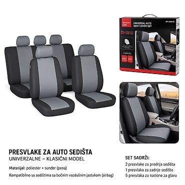 KMT Navlaka za auto sedišta u klasičnom stilu 2000152 Opis