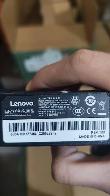 macbook charger: Lenovo noutbuk adapteri Lenovo 20v3.25A(4.0*1.7) adapter Lenovo — 3