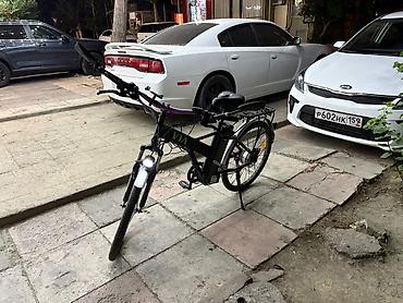 Elektrik velosipedi – problemi yoxdu 50 km verir pedalla daha çox 30