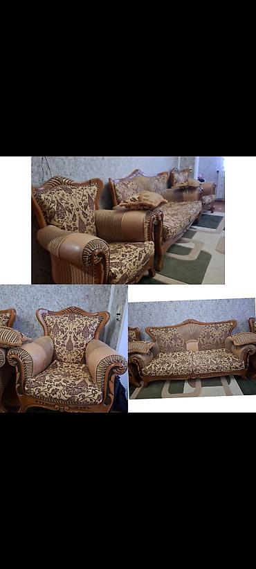 armud kreslo: İşlənmiş, Divan, 2 kreslo — 1