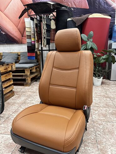 Чехлы и накидки на сиденья: Чехлы Кожаные, Toyota, Новый, Самовывоз — 6