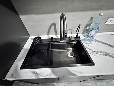 Кухонные гарнитуры: Продаю ‼️, ВСЕ ВМЕСТЕ, газовая плита, вытяжка, мойка посуды Линейный — 4