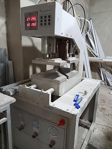 PVC/alüminium pəncərə-qapı istehsalı üçün avadanlıqlar dəsti Tərkib