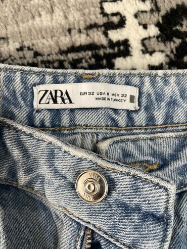 джинсы кюлоты: Прямые, Zara