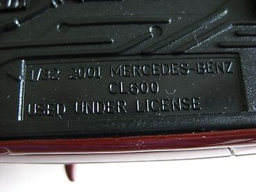 Көркөм өнөр жана коллекциялоо: Масштабная модель 1:32
mercedes-benz cl-600
состояние на фото! — 7