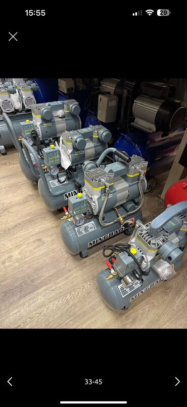 Компрессоры: Компрессор воздушные Без шумный компрессоры без звучный — 10