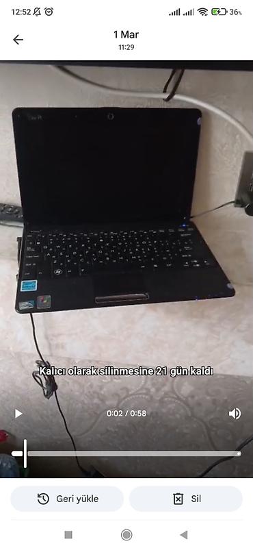 netbook çantası: Asus netbook yaxwi veziyetdedi kohne versiya netbookdu yaxwi iwleyir — 1